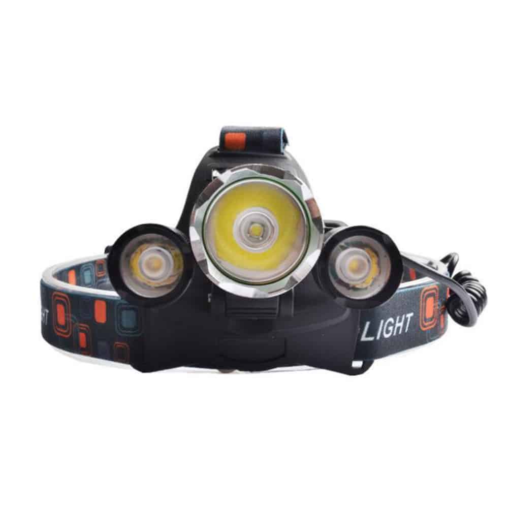 Lampada Frontale a LED Professionale (5000 Lumen) - Multifunzionale e Ricaricabile tramite USB