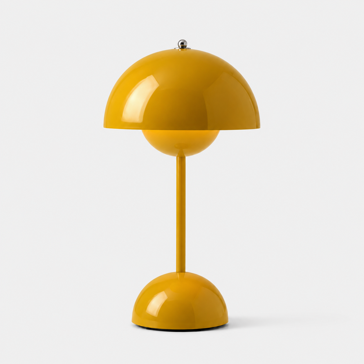 Lampada LED wireless dimmerabile a forma di fungo in stile scandinavo