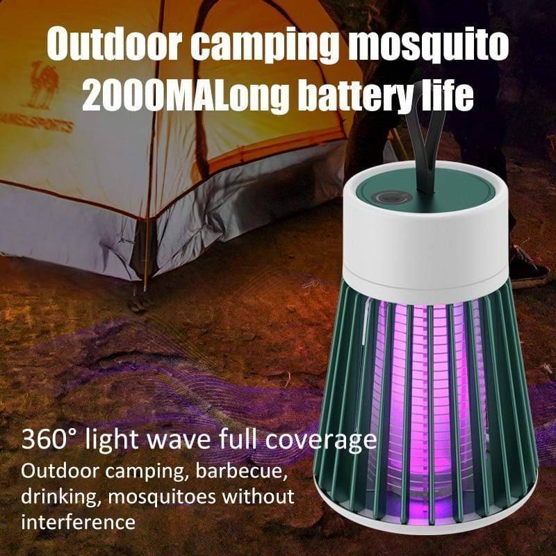 Lampada zanzariera elettrica portatile per casa e esterni