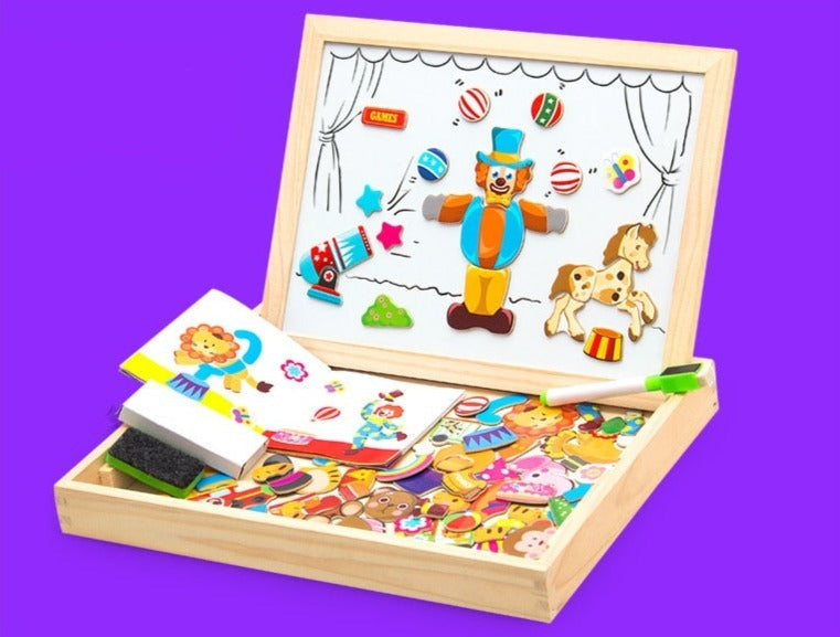 Lavagna magnetica per Disegno e Puzzle