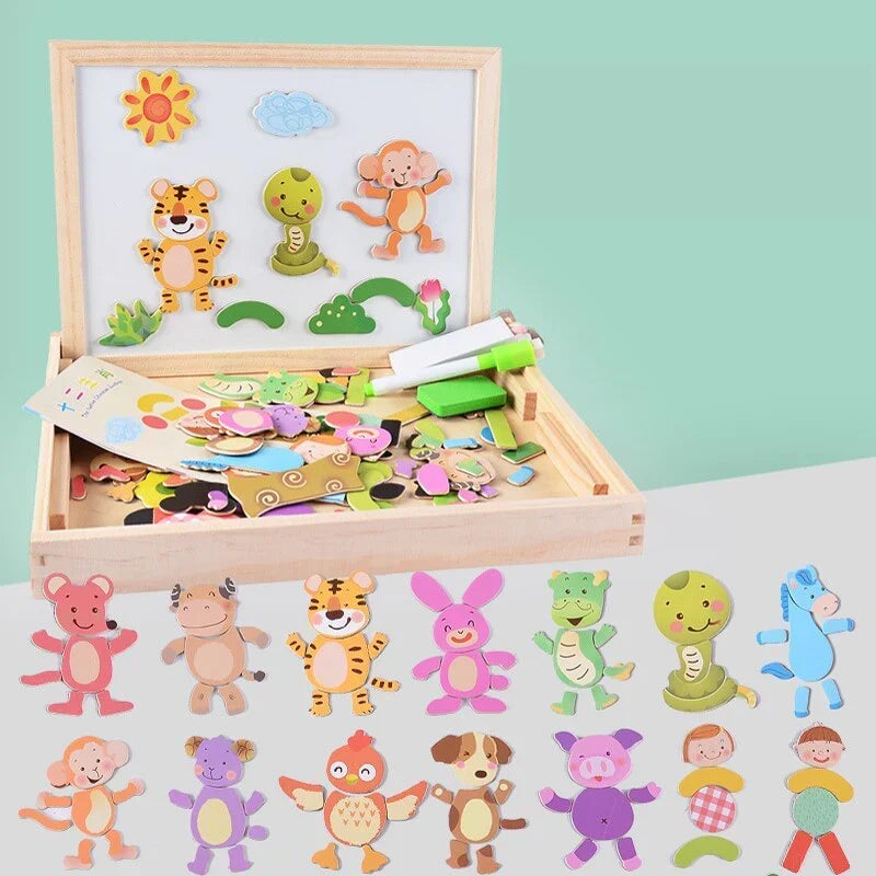 Lavagna magnetica per Disegno e Puzzle