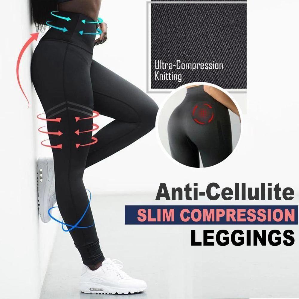 Leggings a compressione anticellulite da donna