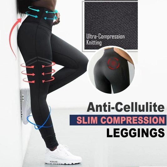 Leggings a compressione anticellulite da donna