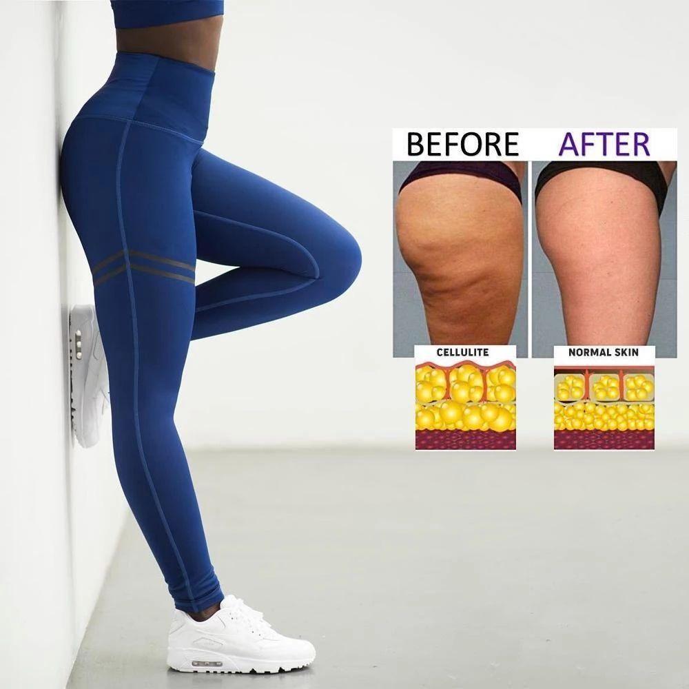Leggings a compressione anticellulite da donna