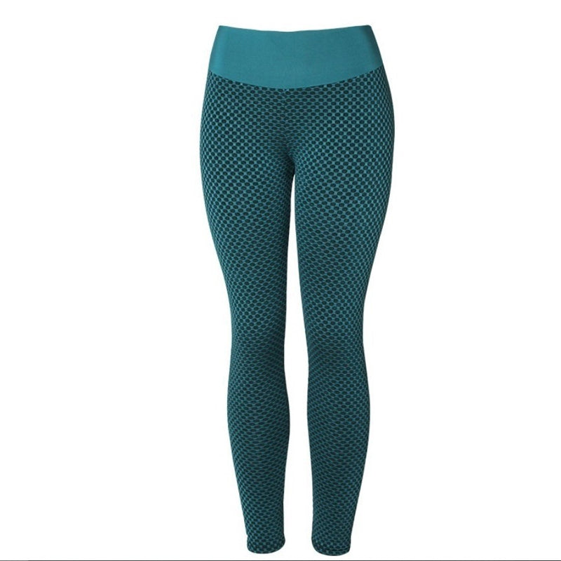 Leggings da Yoga a Vita Alta effetto Push-Up e Arricciati