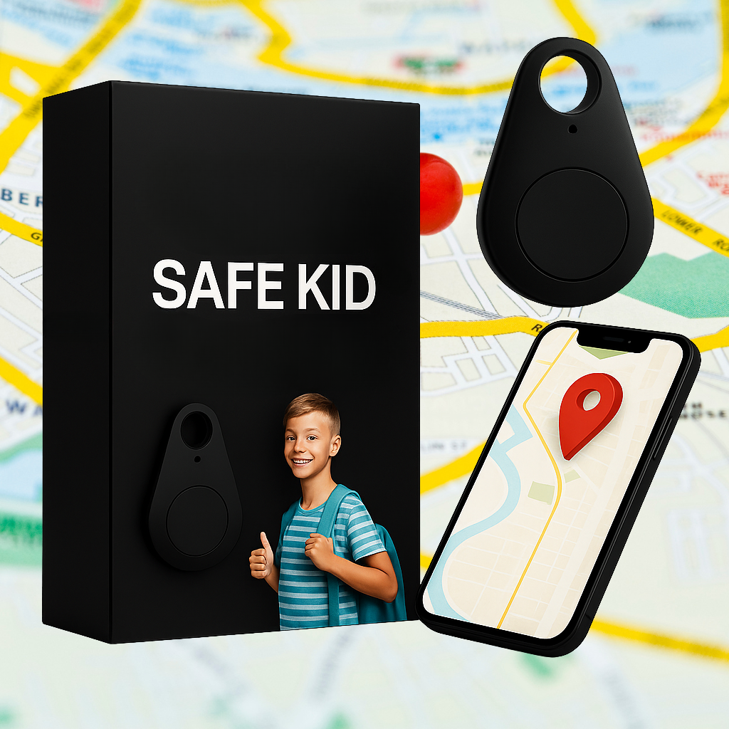 Localizzatore GPS Sicuro per Bambini: Localizzazione in Tempo Reale e Allarme SOS