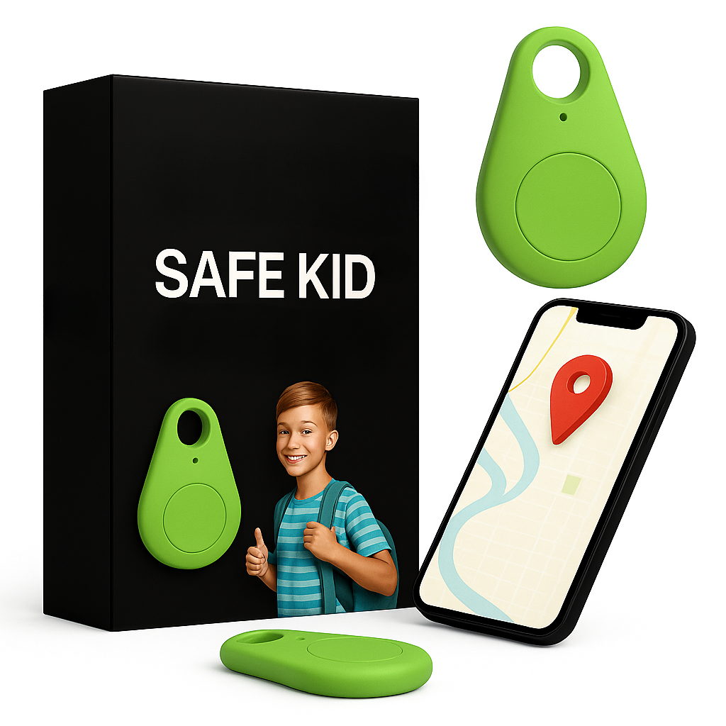 Localizzatore GPS Sicuro per Bambini: Localizzazione in Tempo Reale e Allarme SOS