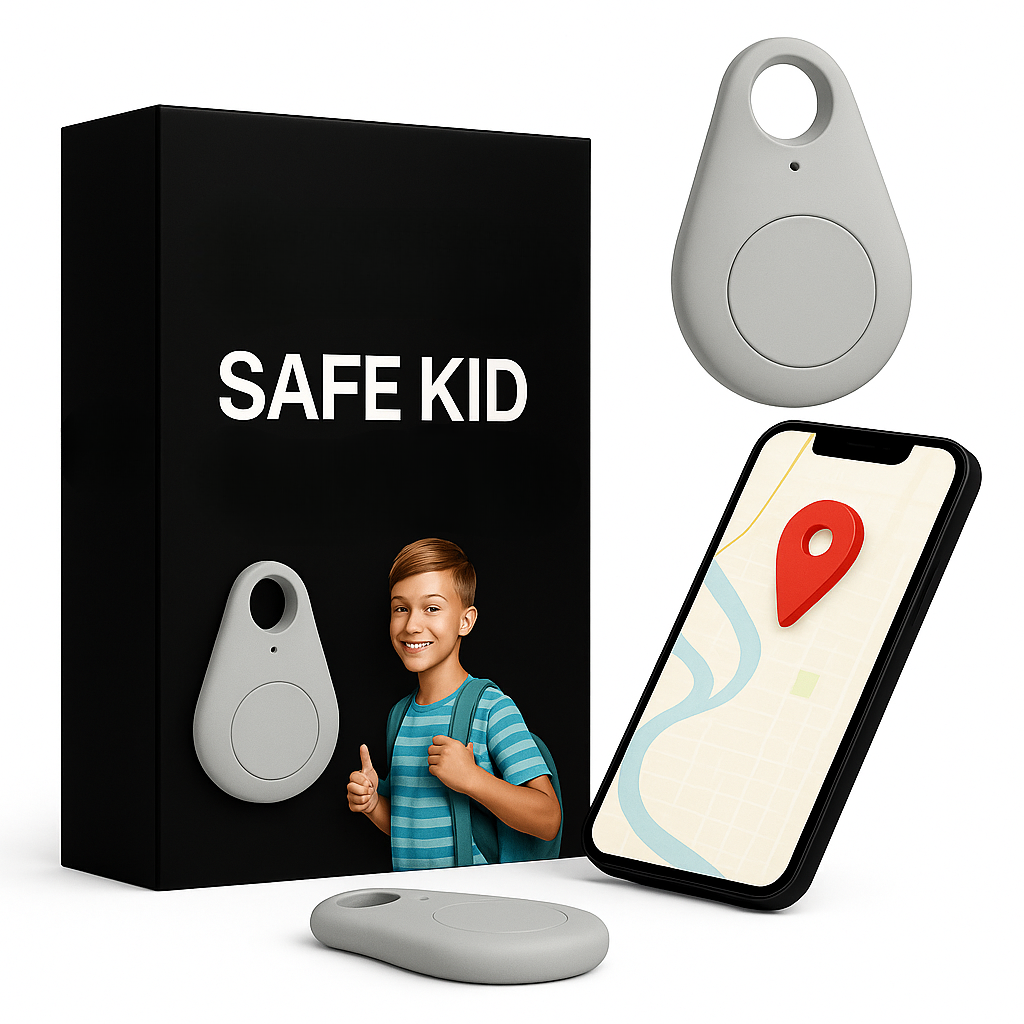 Localizzatore GPS Sicuro per Bambini: Localizzazione in Tempo Reale e Allarme SOS