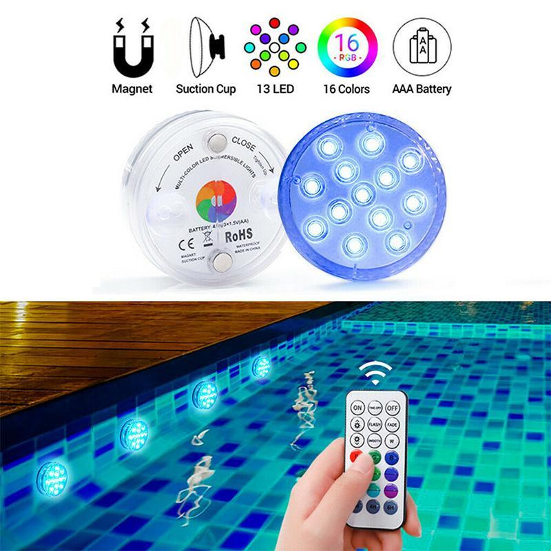 Luce LED Impermeabile ad Aggancio Magnetico con Telecomando