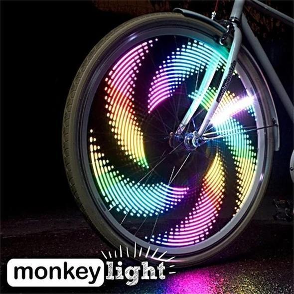 Luci a LED 3D per Raggi di Bicicletta