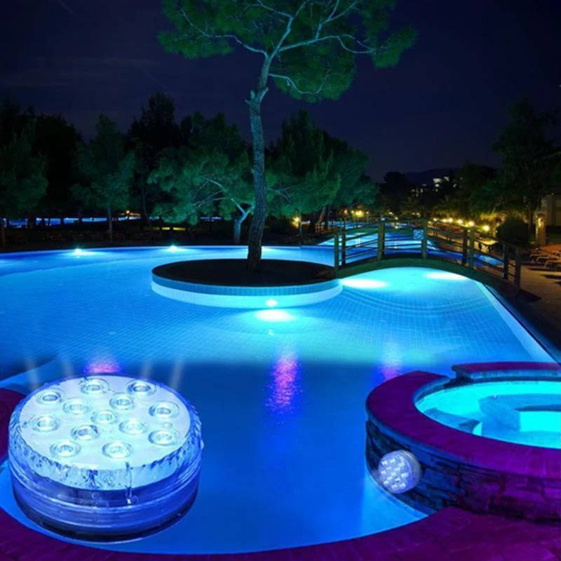 Luci a LED Subacquee per Piscina con Telecomando