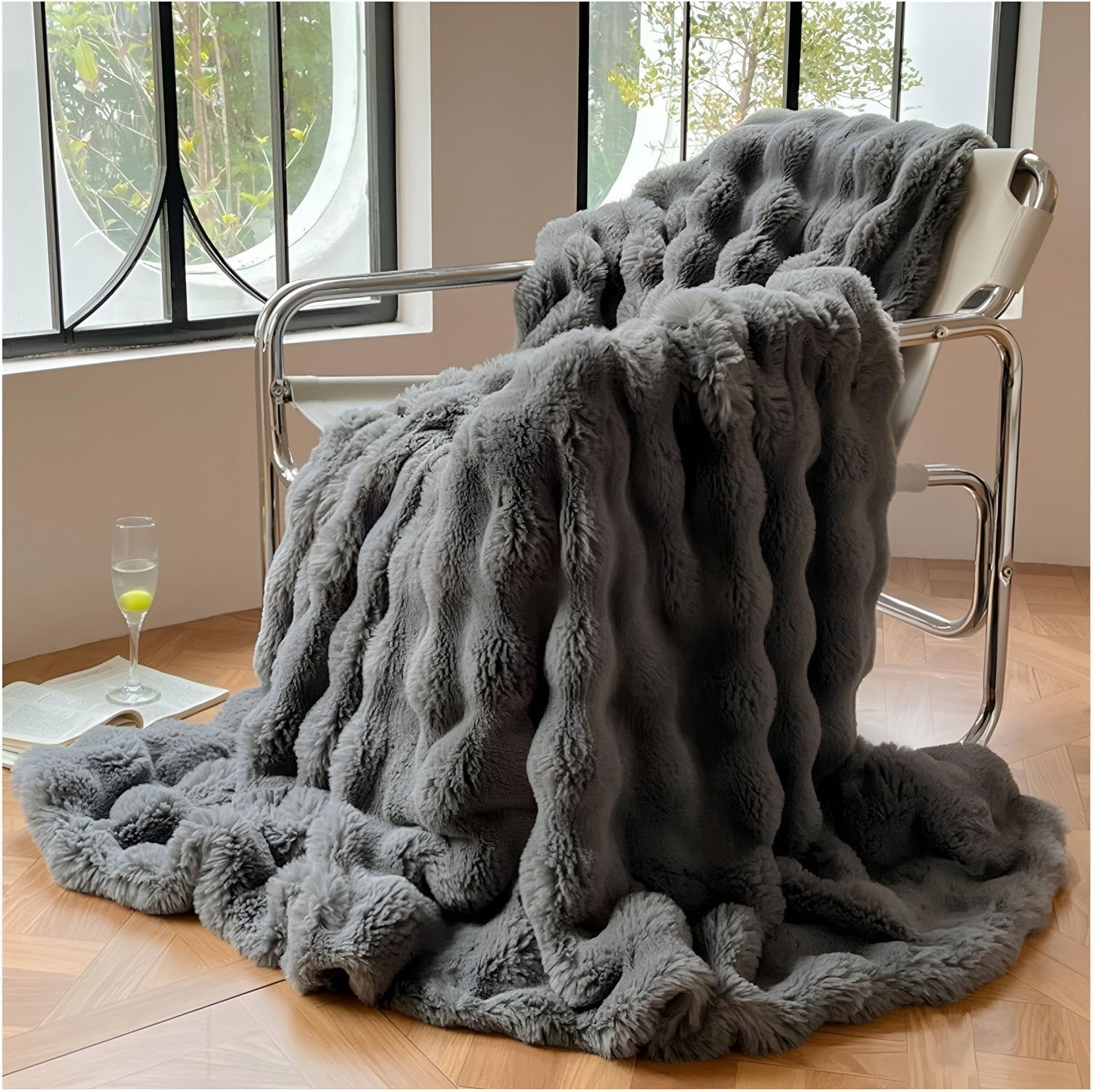 Lussuosa coperta portatile da viaggio – Morbido comfort per ogni ambiente