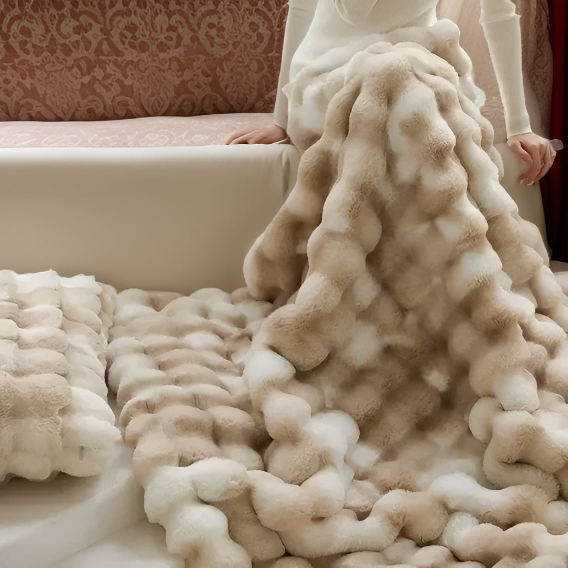 Lussuosa coperta portatile da viaggio – Morbido comfort per ogni ambiente