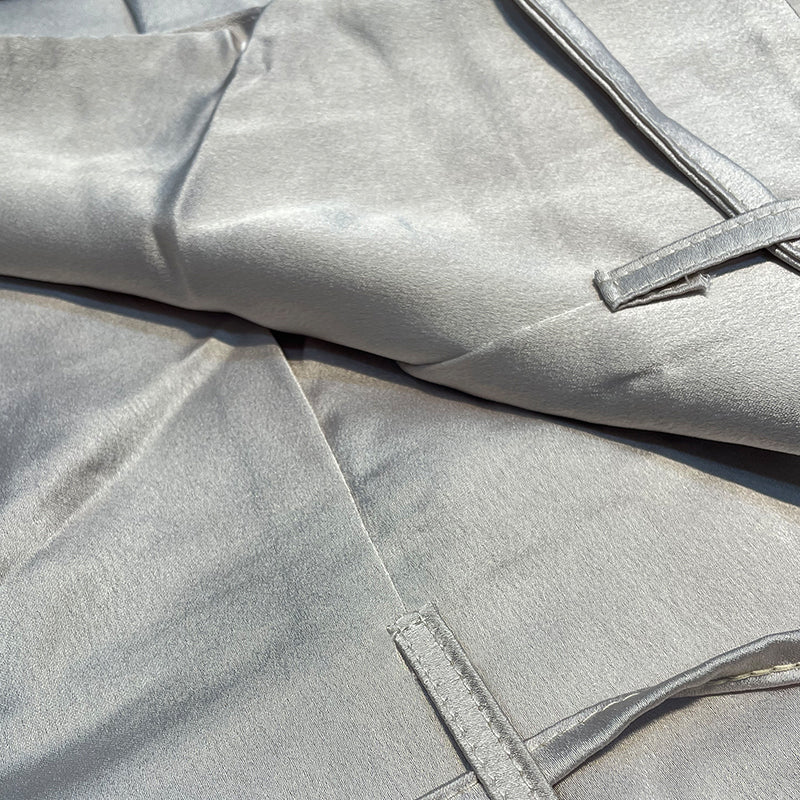 Lussuoso completo due pezzi con top elegante e pantaloni per feste e tutti i giorni
