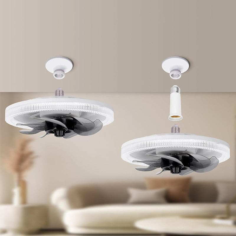Lussuoso ventilatore da soffitto con luce