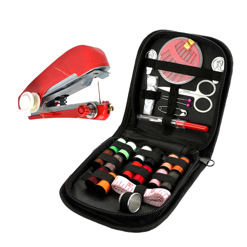 Macchina da cucire leggera e compatta con kit iniziale