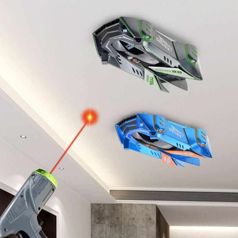 Macchinina Radiocomandata da Arrampicata AeroClimb con Acrobazie a 360° e Luci LED – Auto Telecomandata per Bambini
