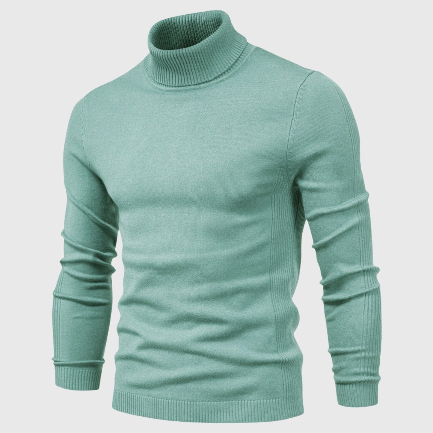 Maglione a Collo Alto Classico da Uomo con Vestibilità Comoda e Stile Senza Tempo