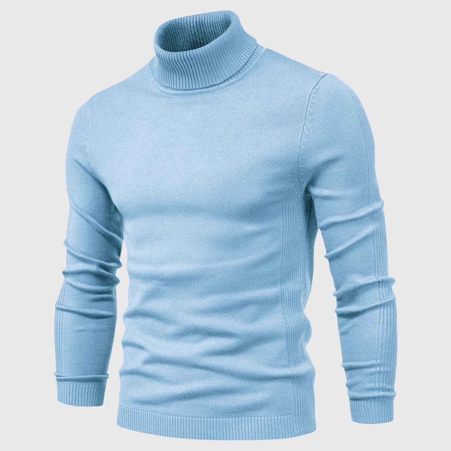 Maglione a Collo Alto Classico da Uomo con Vestibilità Comoda e Stile Senza Tempo