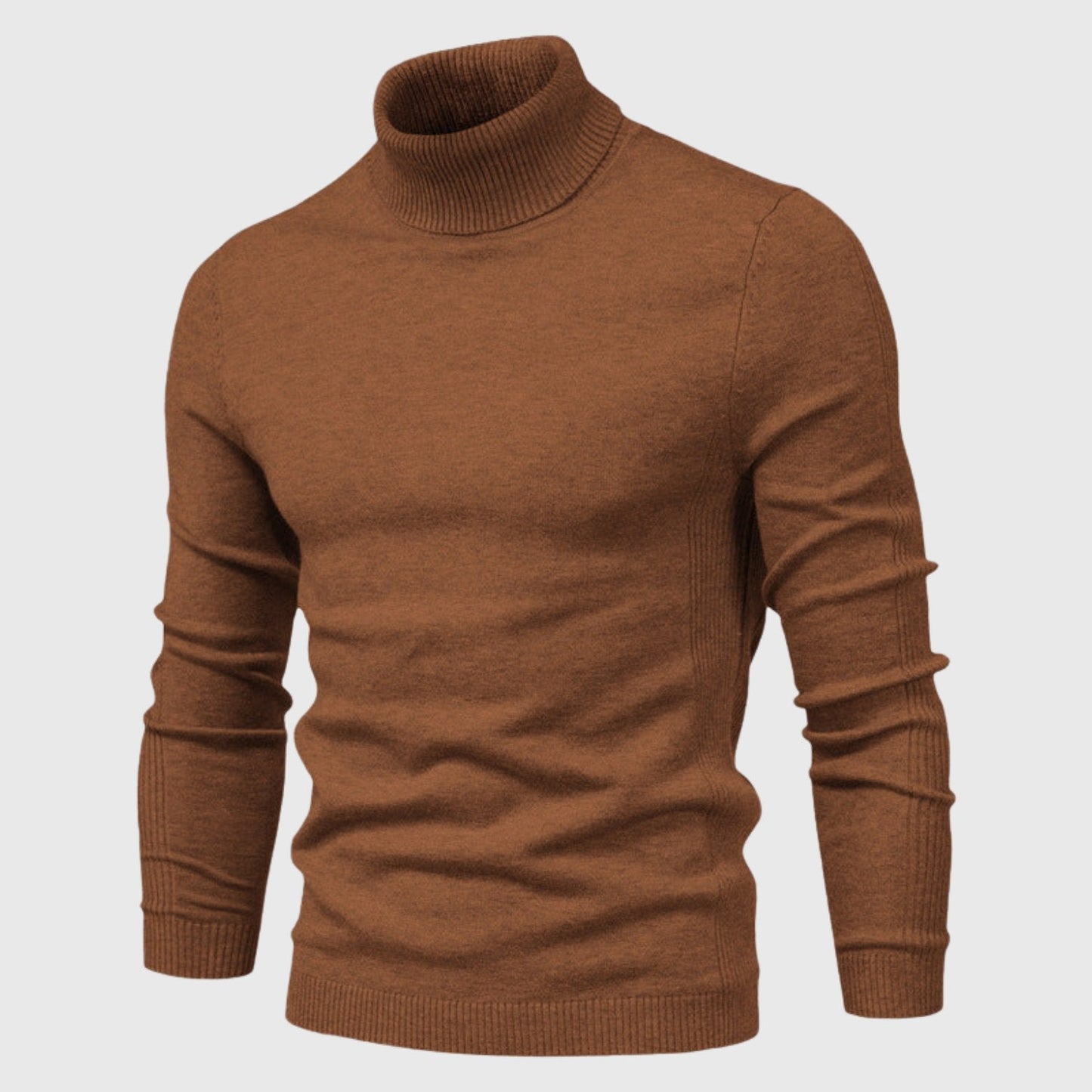 Maglione a Collo Alto Classico da Uomo con Vestibilità Comoda e Stile Senza Tempo
