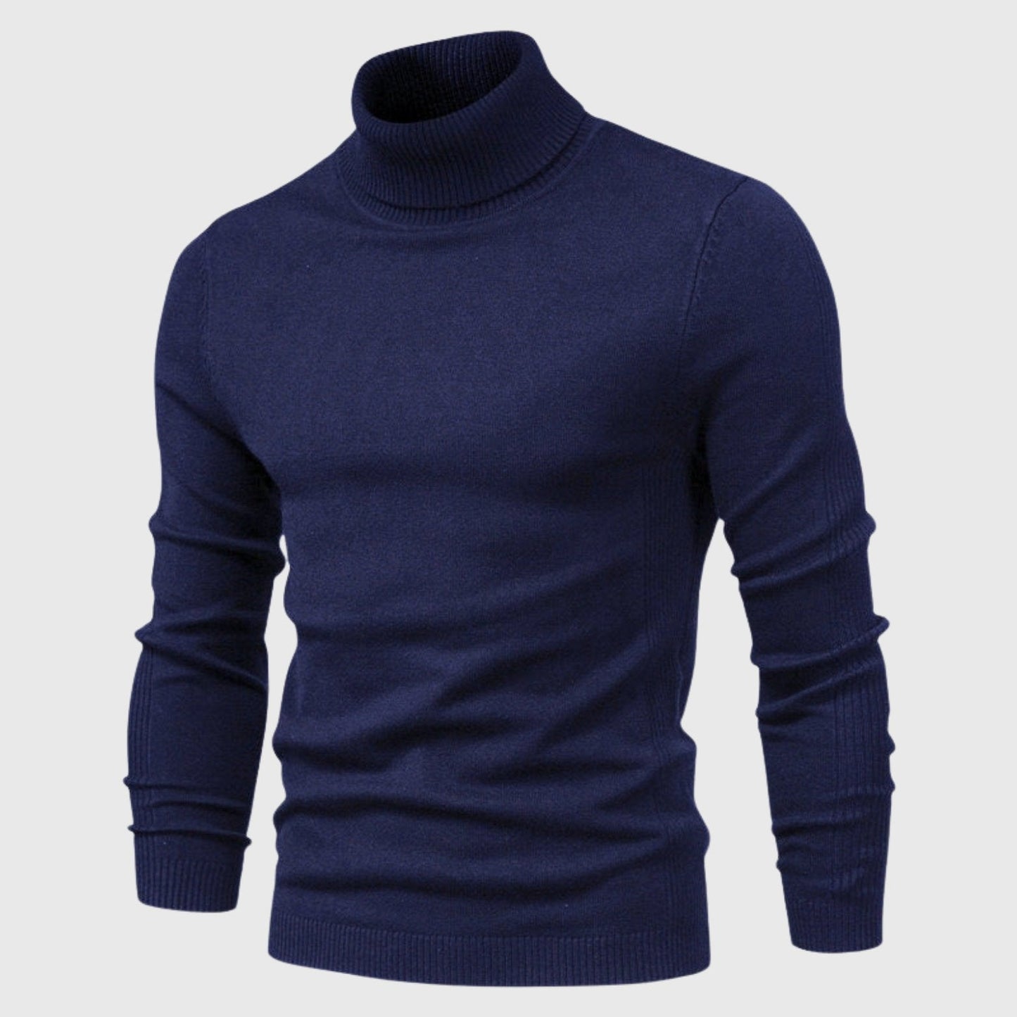 Maglione a Collo Alto Classico da Uomo con Vestibilità Comoda e Stile Senza Tempo
