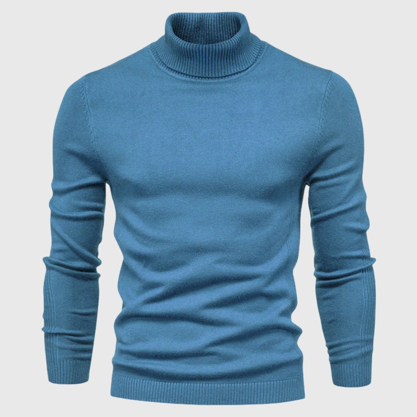 Maglione a Collo Alto Classico da Uomo con Vestibilità Comoda e Stile Senza Tempo