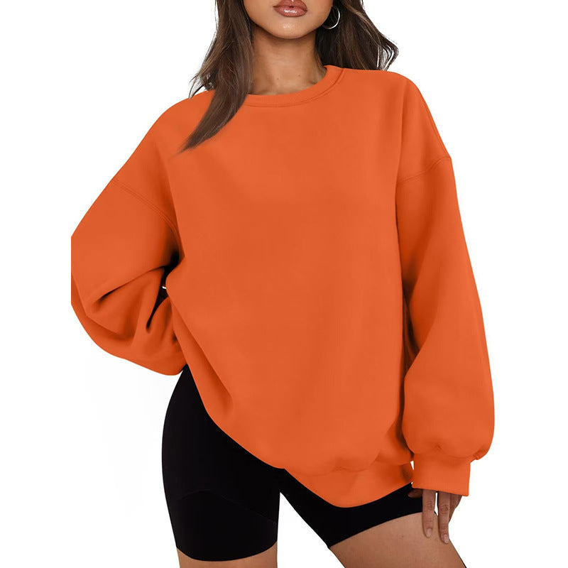 Maglione casual da donna oversize vestibilità morbida