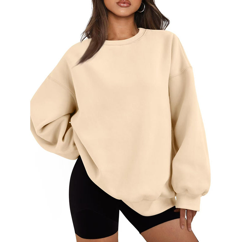 Maglione casual da donna oversize vestibilità morbida