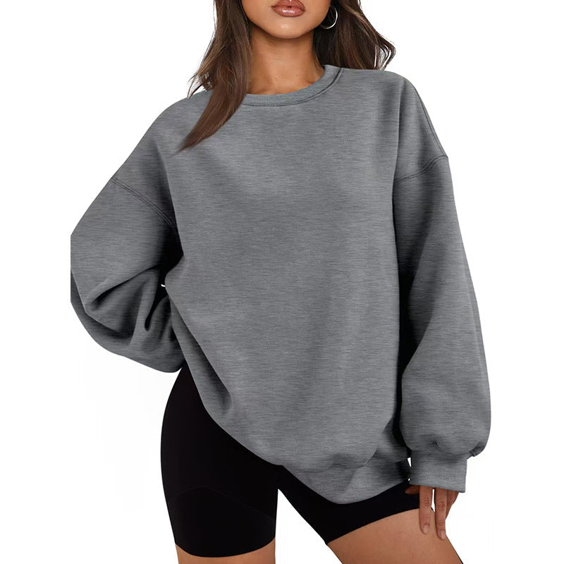 Maglione casual da donna oversize vestibilità morbida