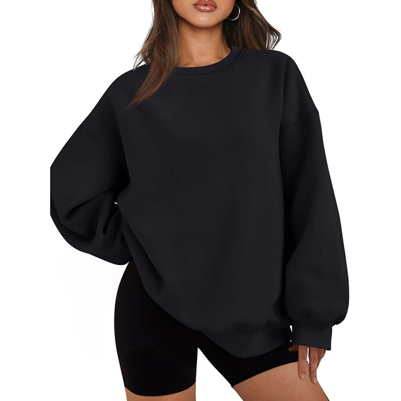 Maglione casual da donna oversize vestibilità morbida