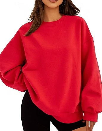 Maglione casual da donna oversize vestibilità morbida