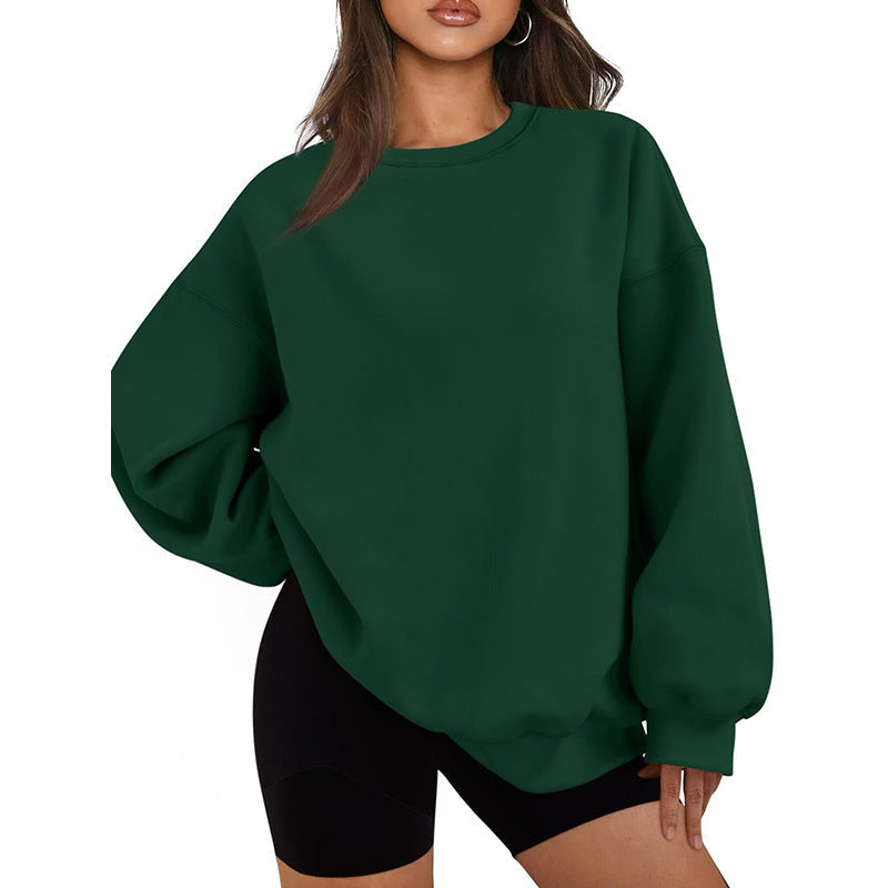 Maglione casual da donna oversize vestibilità morbida