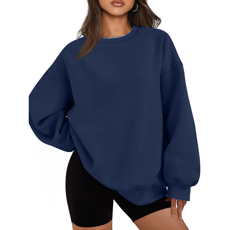 Maglione casual da donna oversize vestibilità morbida