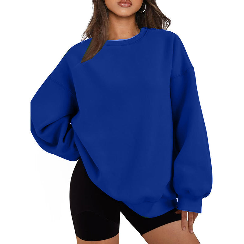 Maglione casual da donna oversize vestibilità morbida