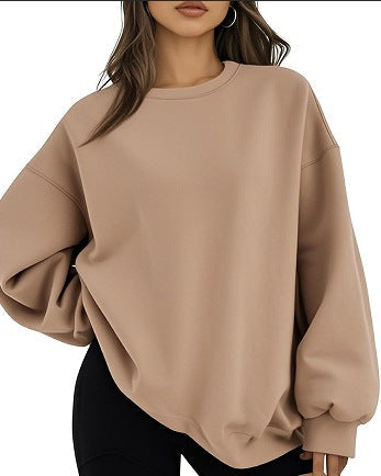 Maglione casual da donna oversize vestibilità morbida