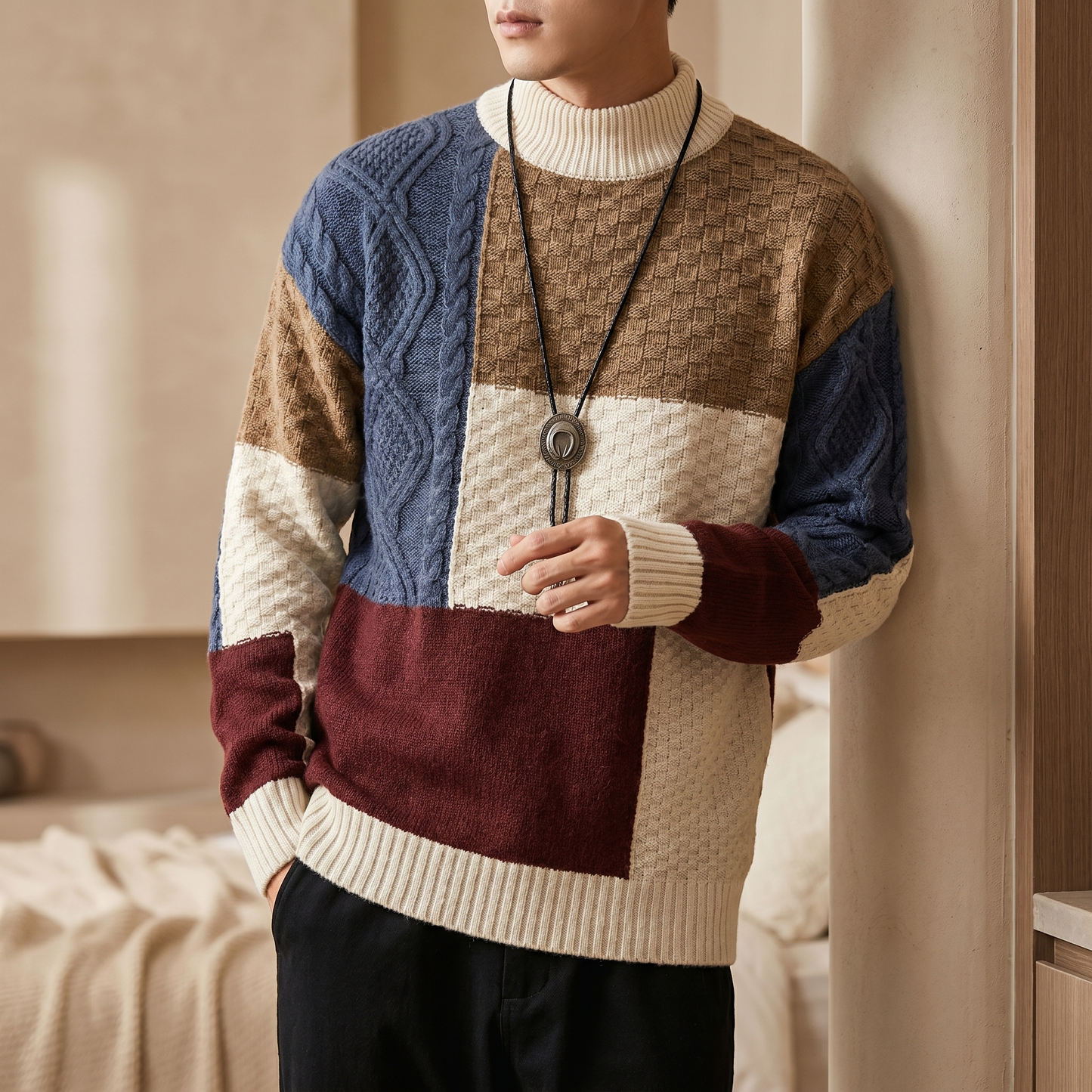 Maglione da Uomo | Maglia Sportiva Traspirante Vestibilità Slim Fit