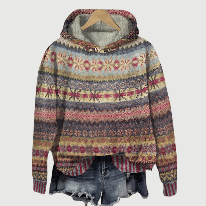 Maglione in maglia colorato da donna – comodo e caldo