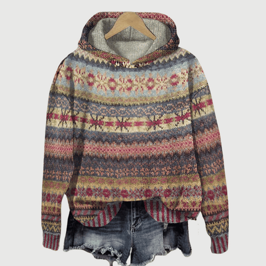 Maglione in maglia colorato da donna – comodo e caldo