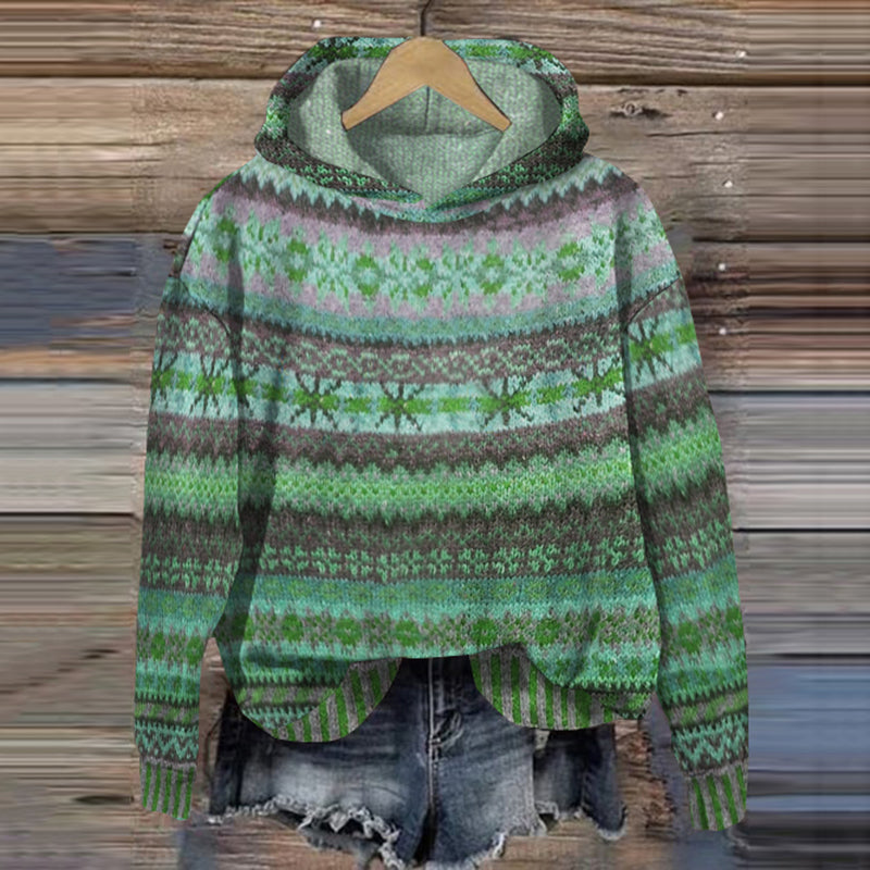 Maglione in maglia colorato da donna – comodo e caldo