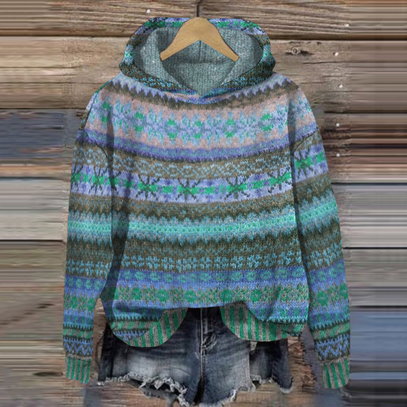 Maglione in maglia colorato da donna – comodo e caldo