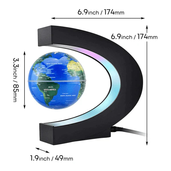 Mappamondo a levitazione magnetica