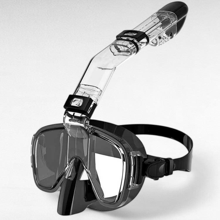 Maschera da Snorkeling Pieghevole con Vista Panoramica a 180° per Sport Acquatici