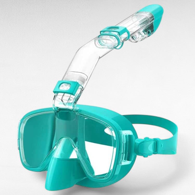 Maschera da Snorkeling Pieghevole con Vista Panoramica a 180° per Sport Acquatici