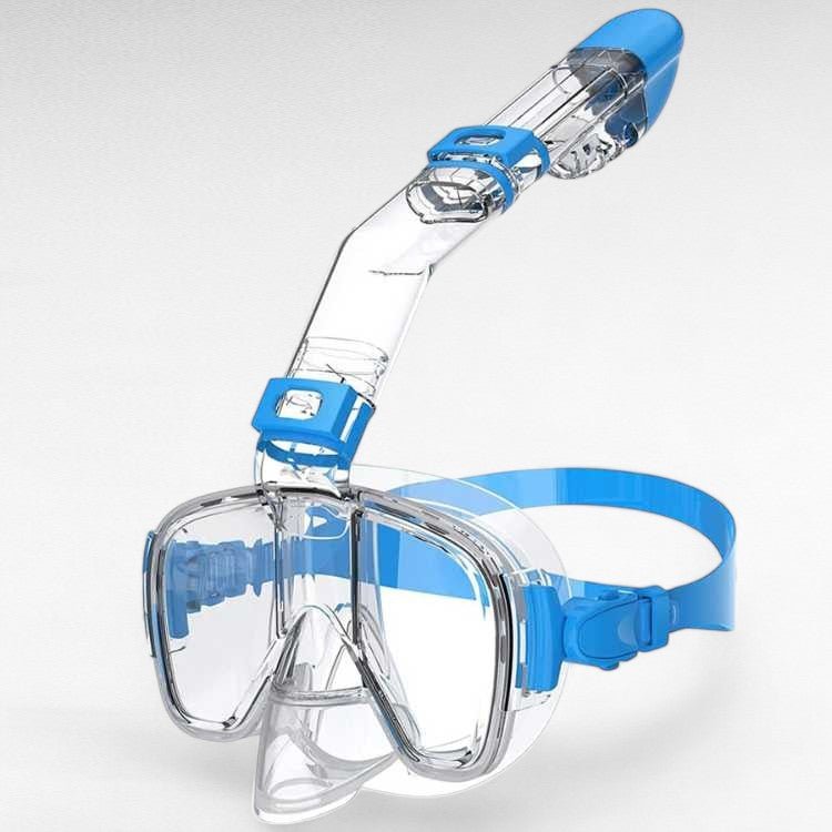 Maschera da Snorkeling Pieghevole con Vista Panoramica a 180° per Sport Acquatici