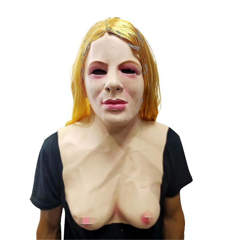 Maschera di Halloween realistica in lattice