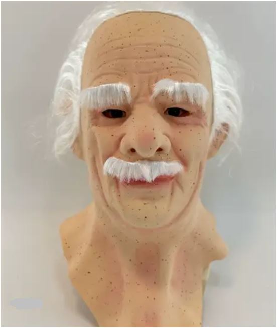 Maschera Facciale Realistica | Costume Integrale in Lattice per la Testa | Modelli Multipli