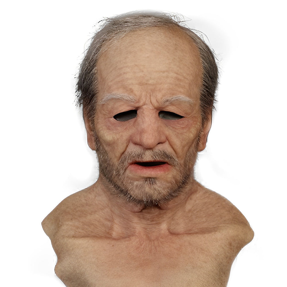 Maschera Facciale Realistica | Costume Integrale in Lattice per la Testa | Modelli Multipli