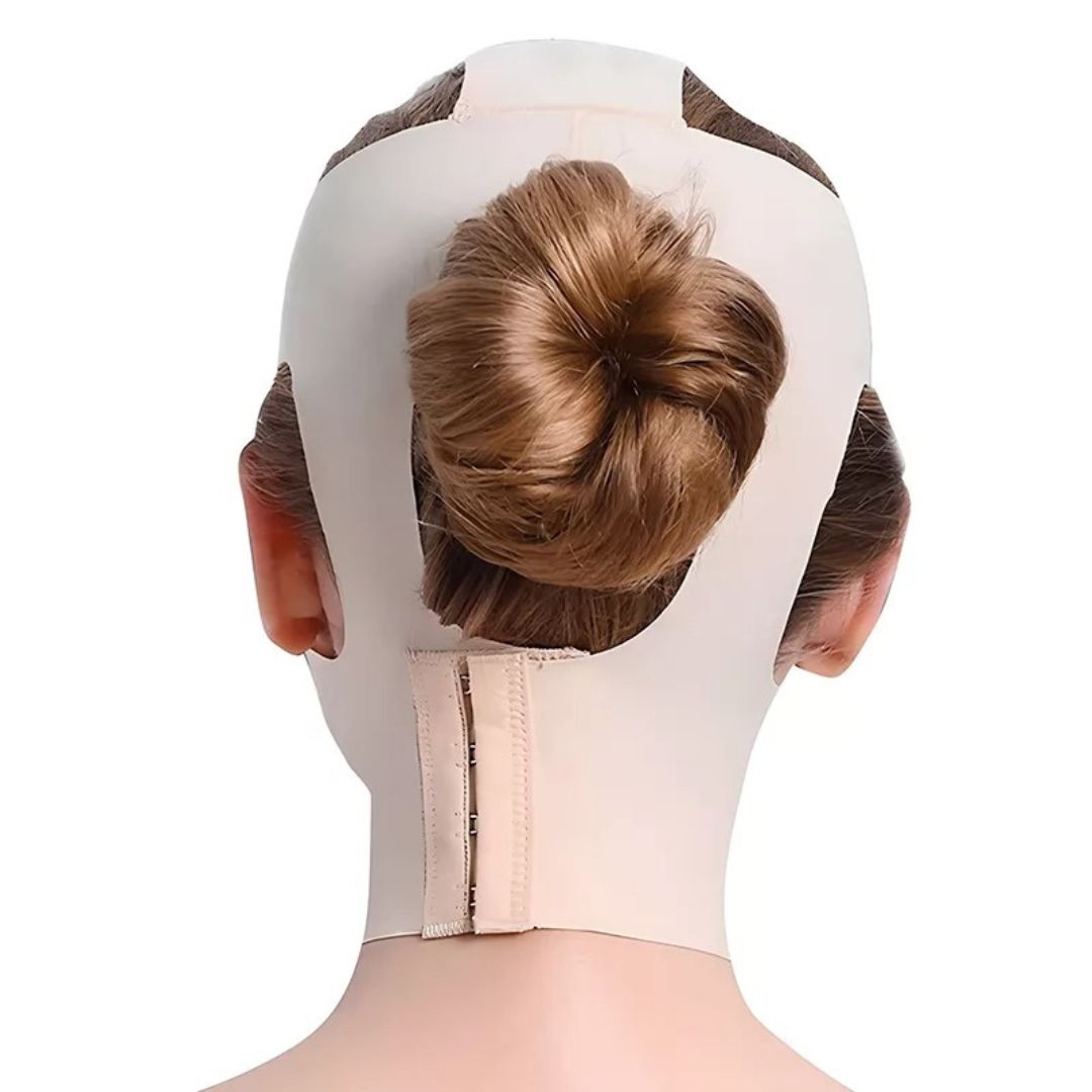 Maschera Lifting Viso Antirughe – Compressione Riutilizzabile – Vestibilità Ergonomica Morbida – Effetto Rassodante Notturno per Pelli Mature