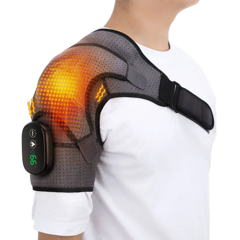 Massaggiatore elettrico riscaldato per spalla