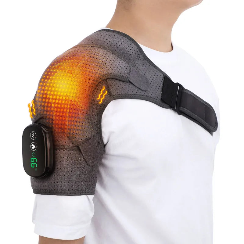 Massaggiatore elettrico riscaldato per spalla